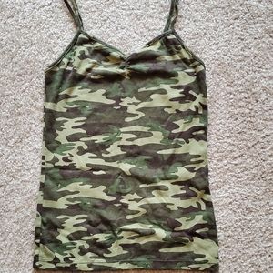 Camo tank top